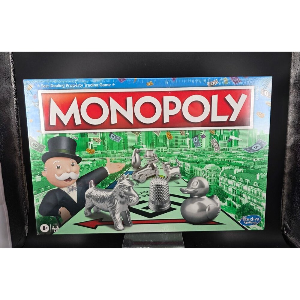 Monopoly Classic Board Game Hasbro Fast Dealing Property Trading Family Fun